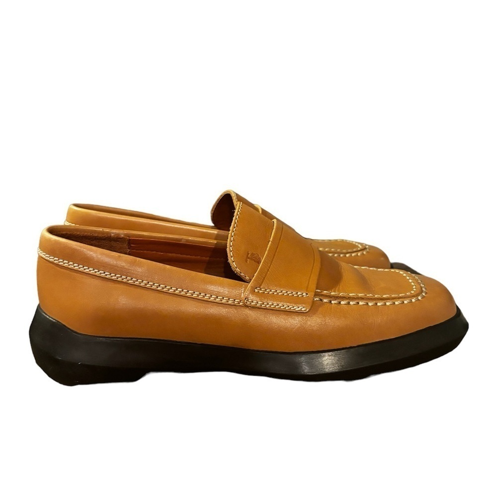 Tod’s leather penny loafers women’s size 5/35. Tan. Rare, in excellent condition - Picture 4 of 10